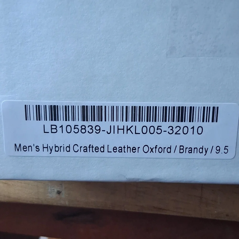 Quince Hybrid Crafted Leather Oxford Brandy 9.5